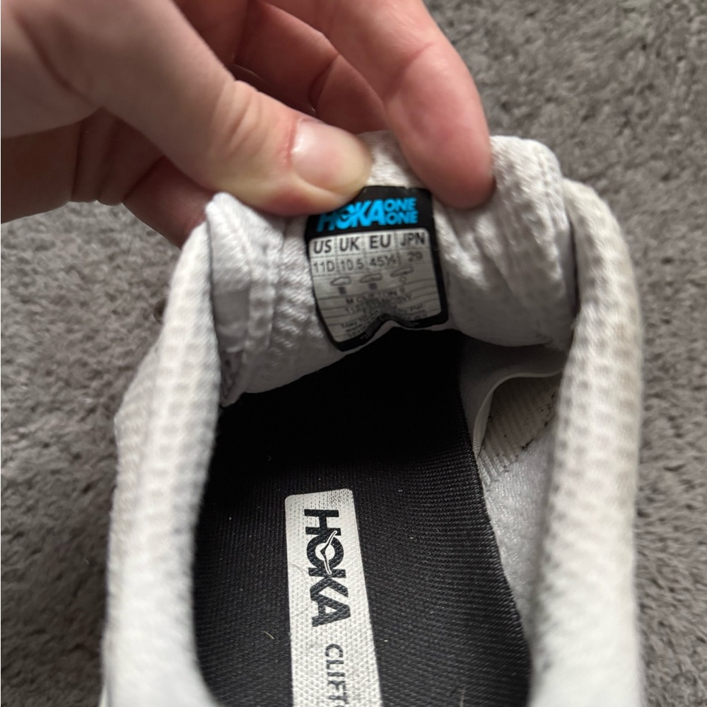 Hoka White Athletic Sneakers - Picture 6 of 6